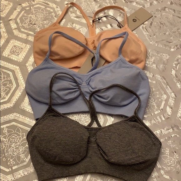 niki biki/avocado Other - Bundle of sports bra 2 tone stripes 5x100$